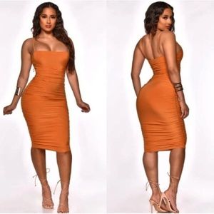 💜 Uptown Collection by Z Dark Purple Plum Bodycon Dress Small Large